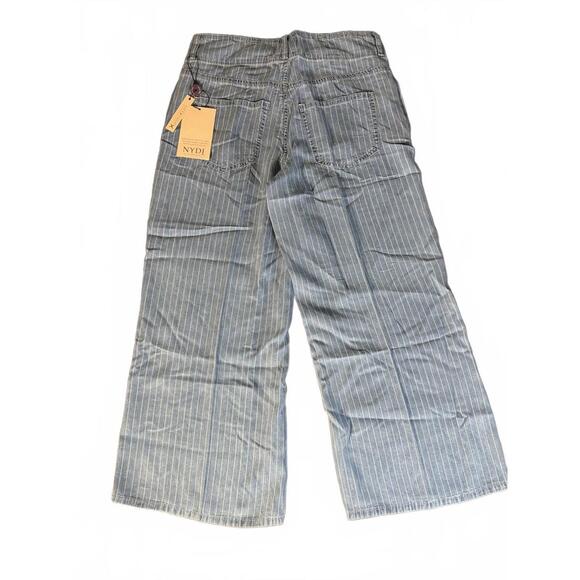 NYDJ Brigitte Wide Leg Capri in Light Mari. Size 00. NWT - Picture 2 of 7